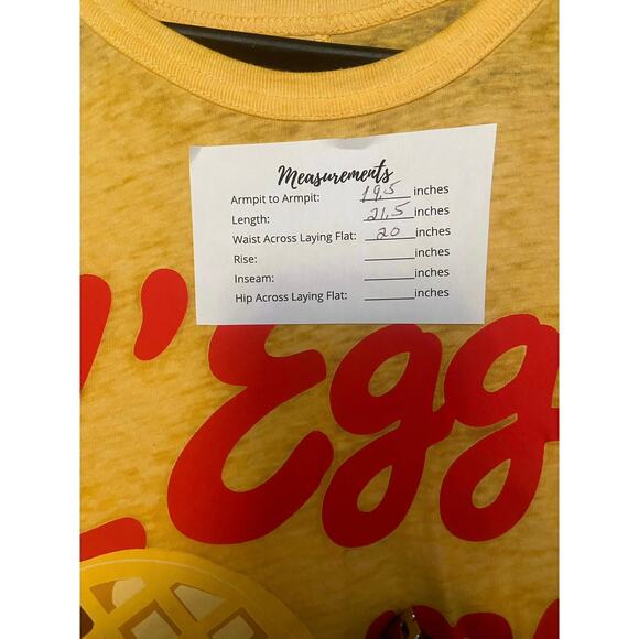 Kellogg's women’s yellow waffle T-shirt size medium - Picture 5 of 5